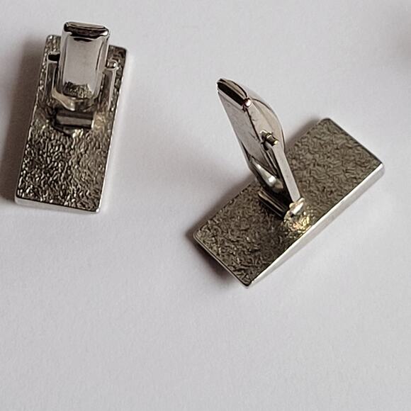 Vintage Pioneer Cufflinks and tie clip set. - Picture 8 of 16